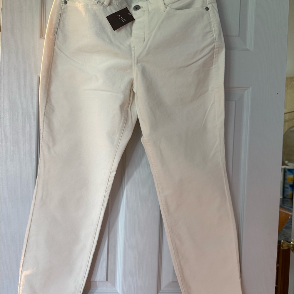 J. Jill Porcelain Corduroy Jeans